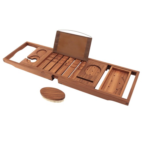 Plateau baignoire teck - de,