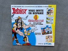 UDERZO ASTÉRIX SÉRIGRAPHIE 1999 TDK MONDIAUX D'ATHTLÉTISME EN EXCELLENT ÉTAT