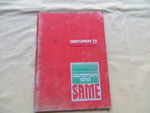 Tracteur same centurion - tracteur, 75