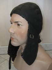 CCCP casque EN CUIR pilote d'avion russe Soviétique URSS t.58 USSR 1952  N163