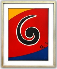 Alexander Calder- Lithograph on Arches Paper "Flying colors - Skywirl"