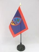 DRAPEAU DE TABLE GUAM 15x10cm