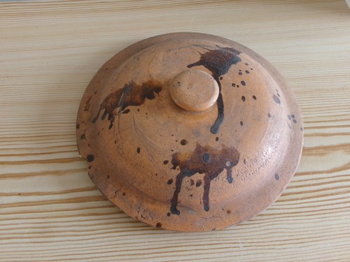 Couvercle cocotte poterie - couvercle,