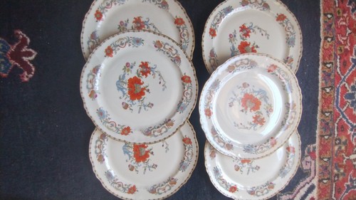 Assiettes plates en - 12,