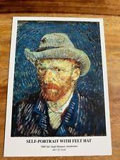 CARTE POSTALE 14X10 VINCENT VAN GOGH TABLEAU ET MUSEE