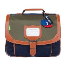 Cartable - Tann's - Bleu/Kaki