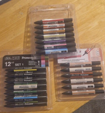 Winsor & Newton Pro Markers bundle - USED