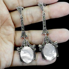 925 Argent Sterling Boucles