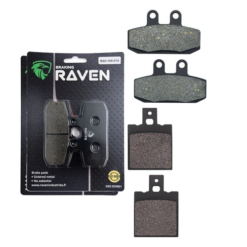 Kit plaquettes frein avant - plaquettes,