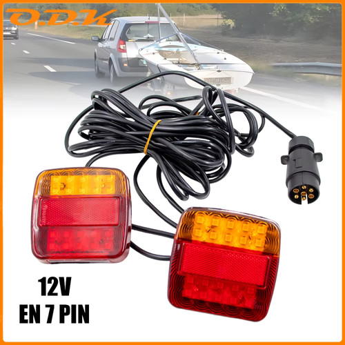 Feux arrière led 12v - arrière,