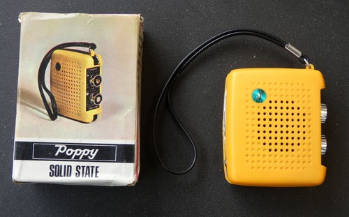 Micro radio poppy jaune - micro, go