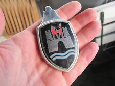 VINTAGE hood emblem hood crest vw bug beetle oval 1200 KÄFER COX DICKHOLMER BUG