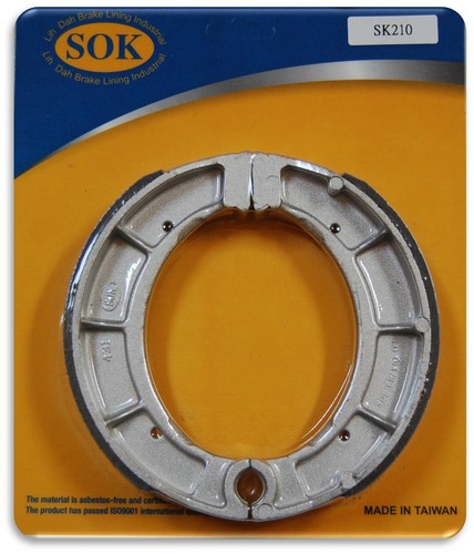 Front brake shoes fit - front,
