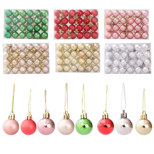 Pièce boules noël ø3 - 24,