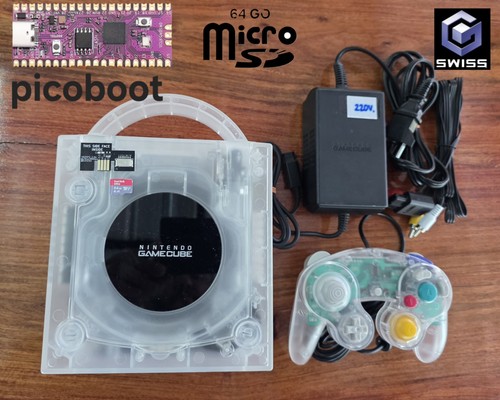 Gamecube translucide dol 001 - gamecube,