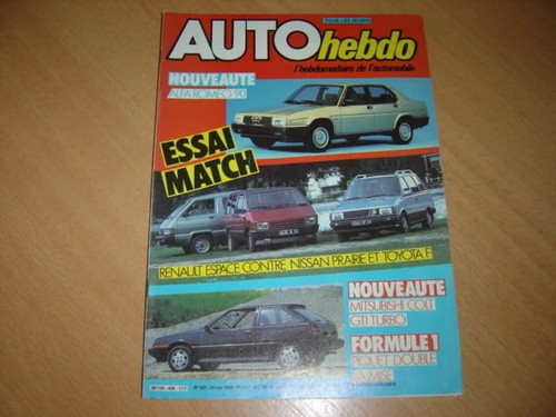 Auto hebdo 426 colt gti - auto,