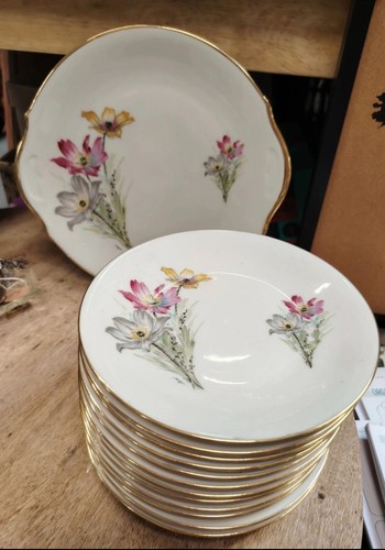 Assiettes dessert plat - 12,