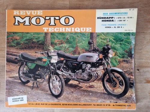 Revue technique moto 35 - n°,