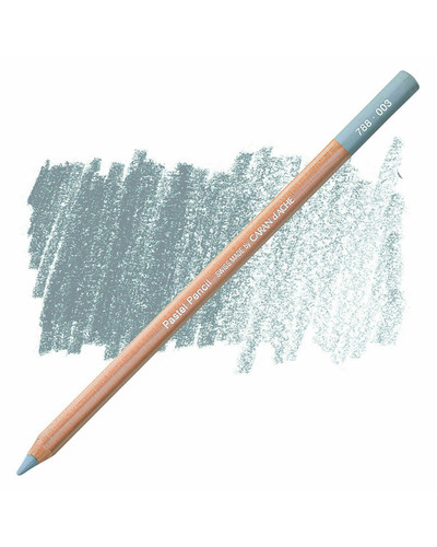 Light grey pastel pencil - pastel, 003