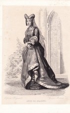 Portrait XIXe Anne de France
