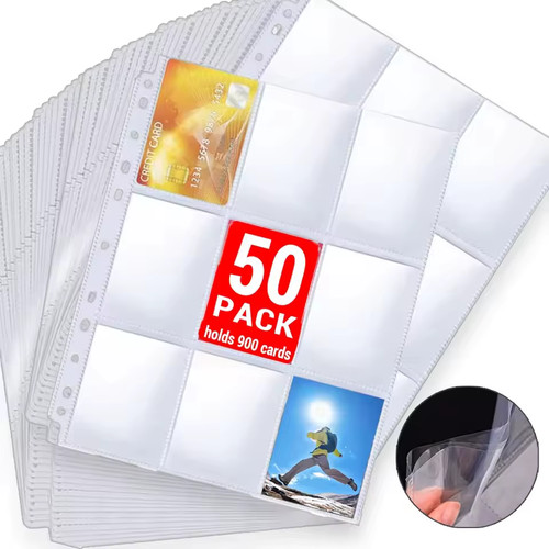 Pochettes cartes jeu double - cartes,
