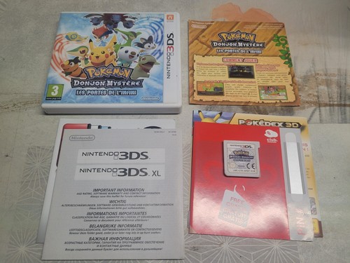 Jeu 3ds pokémon - jeu, donjon