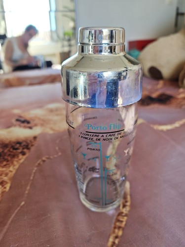 Shaker martini 120 verre - martini,