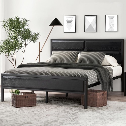 4ft6 double cadre lit avec - cadre, de
