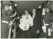 Queen Fabiola and King Baudouin Vintage Silver Print Silver Print d&#