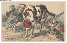 BQ-BFP1-1013-MILITARIA - Le chien ambulancier PROPAGANDE ANTI ALLEMANDE