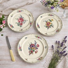 Lot of 3 Antique 25cm Flat