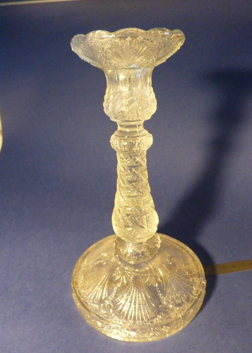 Bougeoir verre mouler - ,
