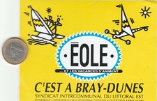 Autocollant.  Vacances EOLE