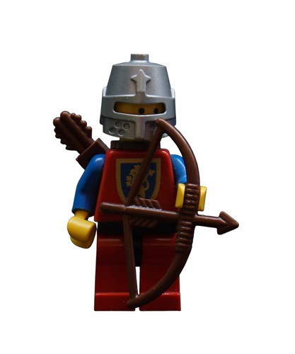Lego figurine chevalier moyen - lego,