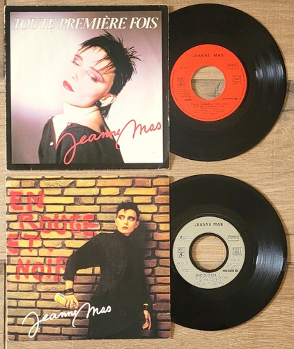 Jeanne mas lot 2 singles - jeanne,