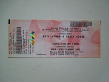 Original Ticket. Neil Young &