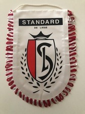 Grand fanion Pennant wimpel 90s § STANDARD DE LIEGE / BELGIQUE