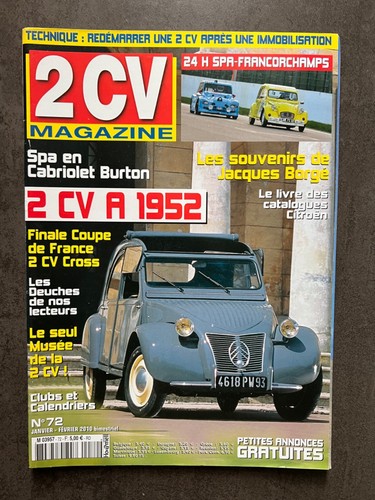 2cv magazine citroen a - 2cv,
