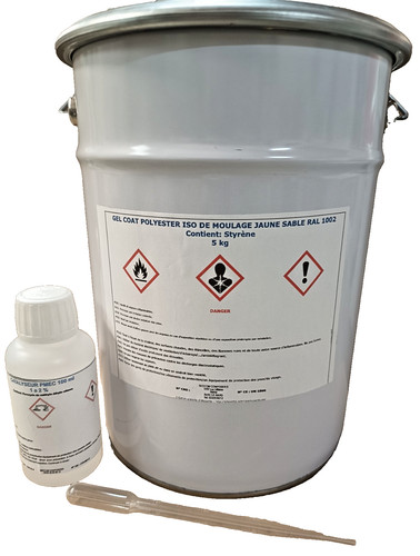 Gel coat polyester iso - coat,