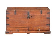 Indien 1930 massive Truhe Box