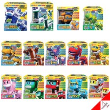 Collection de jouets figurines de robots dinosaures Transformers Gogo Dino...