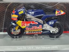 MOTO GP 2010 MARC MARQUEZ #93 DERBI RS 125 R New Sealed 1/18 Altaya Motorcycle