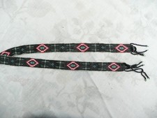 ancien collier en perles de couleur ou parement berbère maroc