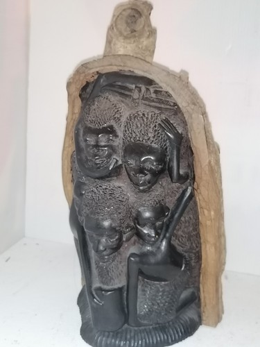Sculpture africaine ébène - sculpture,