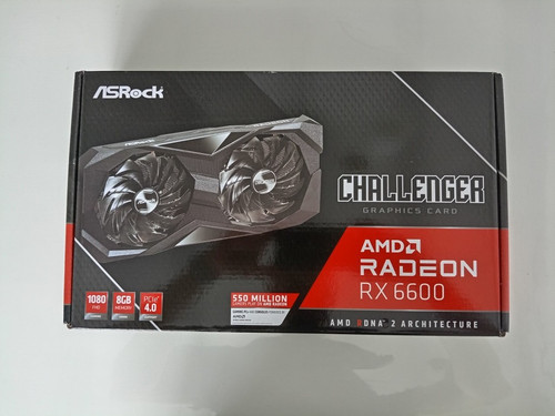 Asrock amd radeon 6600 xt - rx,