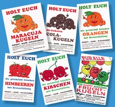 6 Anciennes Cartes De Contenu