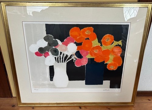 Lithographie bernard cathelin - lithographie,