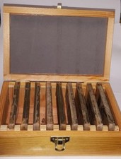 Jeu de cales de fraisage, Type