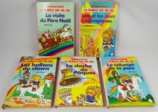 Rainbow Brite - Lot of 5 Books "Pink Library" - Hachette 1986