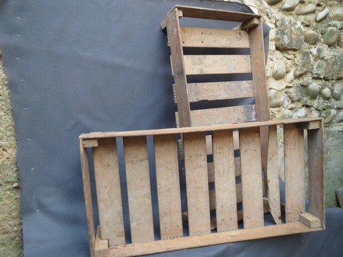 Lot anciennes caisses - caisses, en